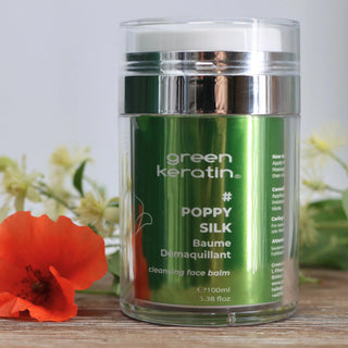 GREEN KERATIN makeup remover 100ml POPPY SILK - Cleansing Balm 100ml